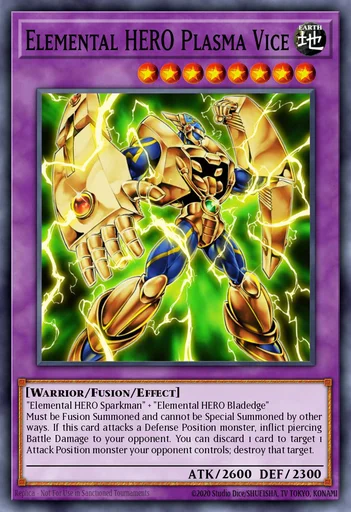 H Roe Elemental Plasma Vice Yu Gi Oh Master Duel Untapped Gg