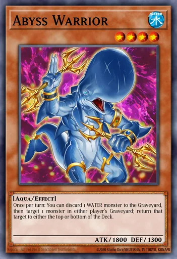 Abyss Warrior  Yu-Gi-Oh! Master Duel  Untapped.gg