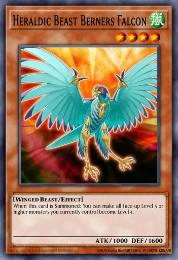 Bestia Araldica Falco di Berner