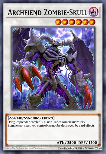Arcidemone Teschio-Zombie
