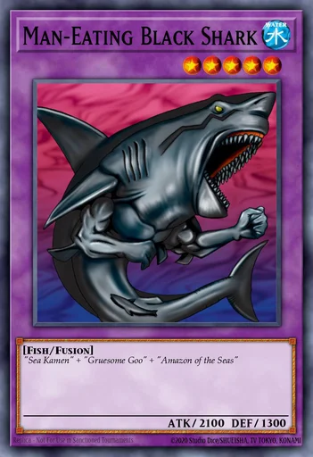 Man-eating Black Shark