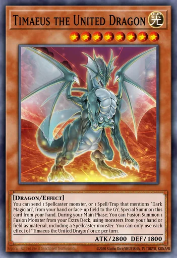 Timaeus el Dragón Unido – Yu-Gi-Oh! Master Duel – Untapped.gg