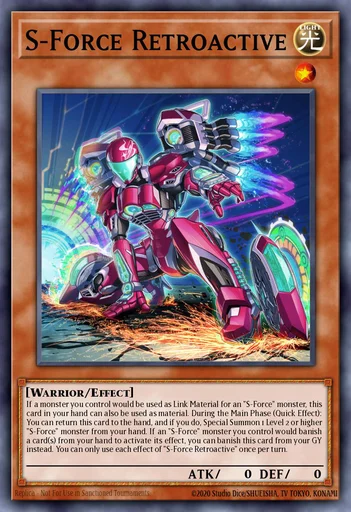 Fuerza-S Retroactiva
