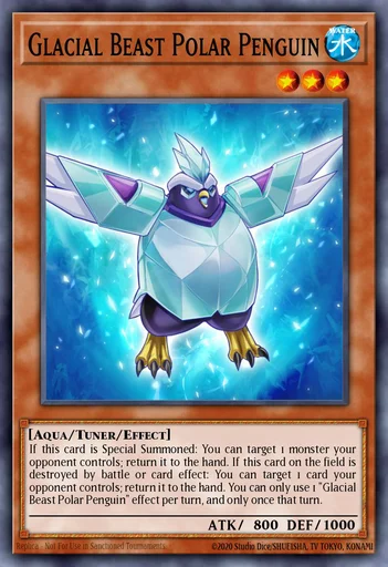 Bestia Glaciale Pinguino Polare