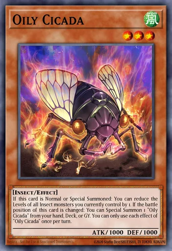 Oily Cicada Yu-Gi-Oh! Master Duel Untapped.gg Oily Cicada Yu-Gi-Oh! Master Duel Untapped.gg
