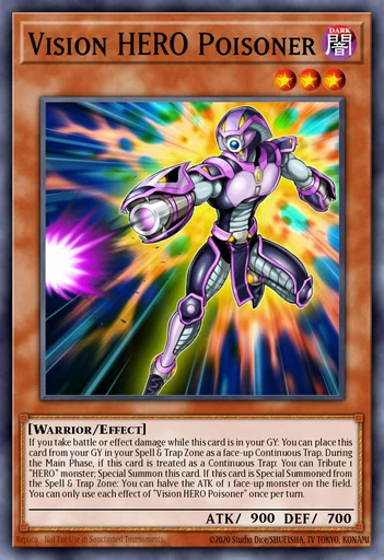 Vision HERO Poisoner Yu-Gi-Oh! Master Duel Untapped.gg Vision HERO Poisoner Yu-Gi-Oh! Master Duel Untapped.gg