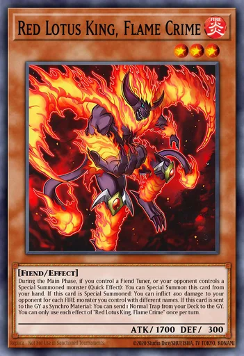 Le Roi des Brasiers Crime Flame