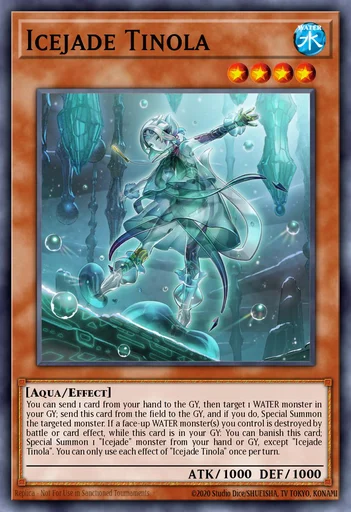 Yugioh! Icejade Acti - BODE-EN008 - Común - 1ª Edición Casi