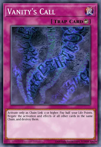 Llamada de la Vanidad