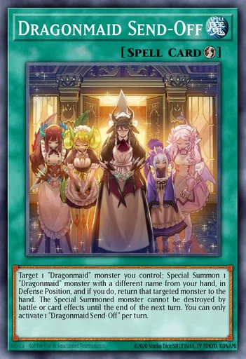 Dragonmaid Send-Off  Yu-Gi-Oh! Master Duel  Untapped.gg