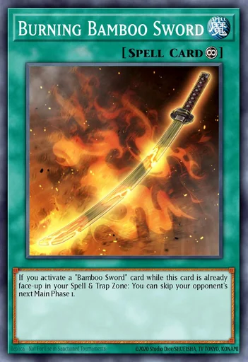 Burning Bamboo Sword – Yu-Gi-Oh! Master Duel – Untapped.gg