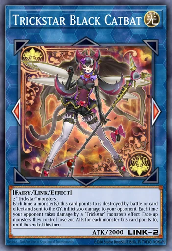 yugioh trickstar deck 2020 Complete Custom for VRAINS During the Damage Step Trickstar Black Catbat Yu-Gi-Oh!