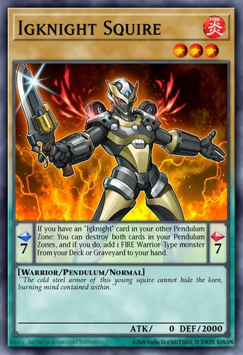 Igknight Squire  Yu-Gi-Oh! Master Duel  Untapped.gg