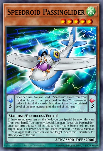 Planeur de Passage Vitesseroid