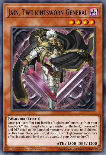 Jain, Zwielichtverpflichteter General