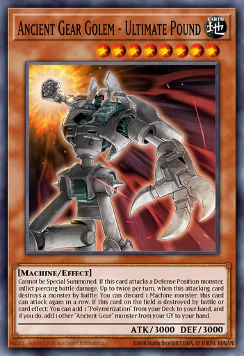 Ancient Gear Golem - Ultimate Pound – Yu-Gi-Oh! Master Duel – Untapped.gg