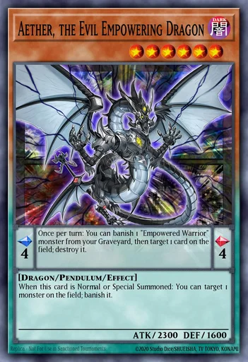 Aether, der böse ermächtigende Drache