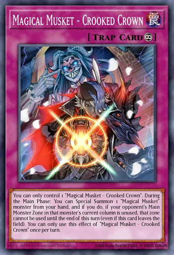 yugioh magical musket deck Yu-Gi-Oh! - Fiendish Deal - SPWA-EN027 - Super Rare - 1st Edition During either players turn you can activate Magical Musket Spell/Trap Cards from your hand INCREDIBLE! THIS F2P MAGICAL MUSKET