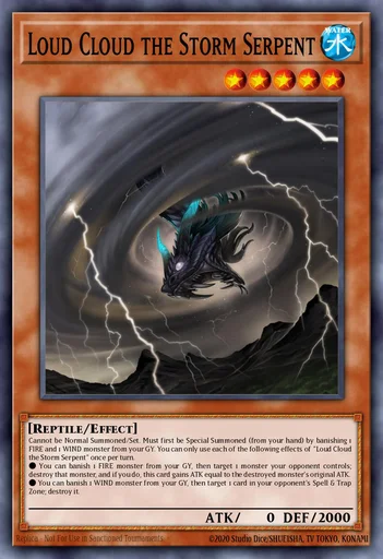Nuvola Rumorosa il Serpente Tempesta
