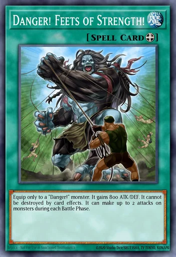 all danger cards yugioh Yu-Gi-Oh! Trading Card Game Danger! Feets of Strength! - DANE-EN084 - Rare Card - 1st Edition Yu-Gi-Oh! Deck Recipe Details |