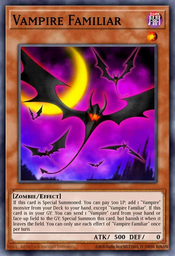 Familiar Vampiro – Yu-Gi-Oh! Master Duel – Untapped.gg