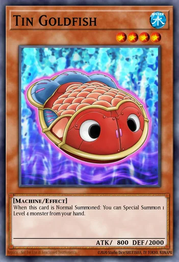 Poisson Rouge Étain