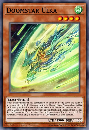 Doomstar Ulka  Yu-Gi-Oh! Master Duel  Untapped.gg
