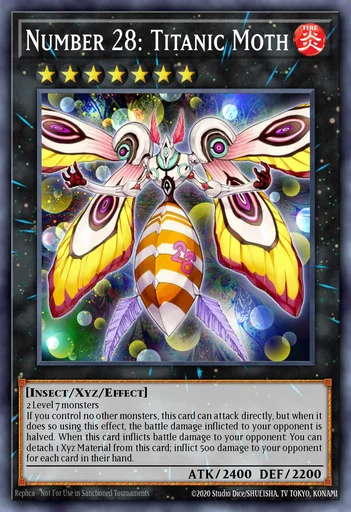 Number 28: Titanic Moth