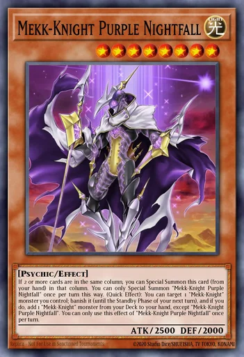 Meck-Cavaliere Crepuscolo Viola