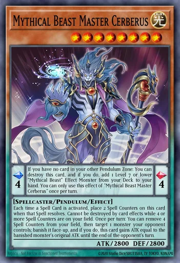 Mythical Beast Master Cerberus – Yu-Gi-Oh! Master Duel – Untapped.gg