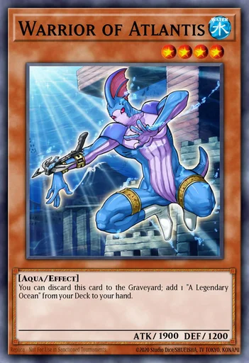 Warrior of Atlantis – Yu-Gi-Oh! Master Duel – Untapped.gg