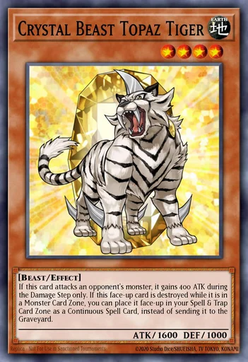 Crystal Beast Topaz Tiger