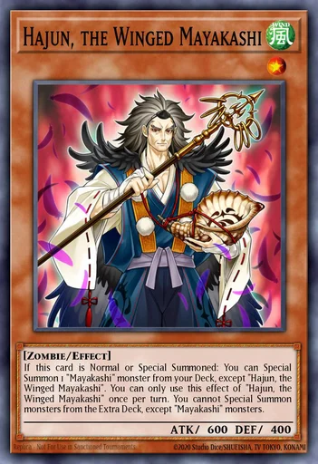 Hajun, Mayakashi des Ailes