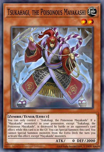 Tsukahagi, o Mayakashi Venenoso