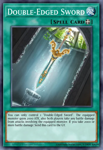 Double-Edged Sword – Yu-Gi-Oh! Master Duel – Untapped.gg