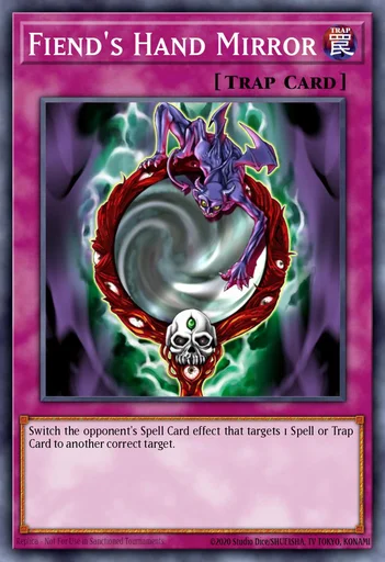 Espejo de Mano del Demonio