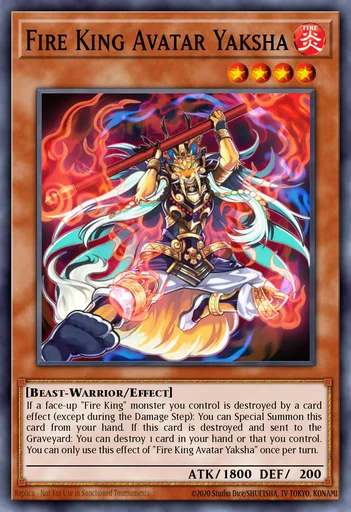Avatar del Rey de Fuego Yaksha