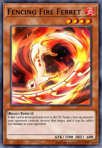 Hurón de Fuego Esgrimista