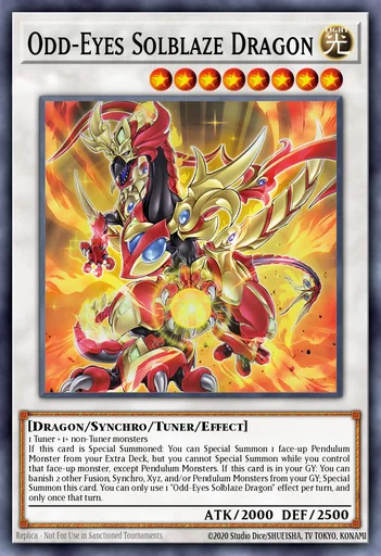 Odd-Eyes Solblaze Dragon – Yu-Gi-Oh! Master Duel – Untapped.gg