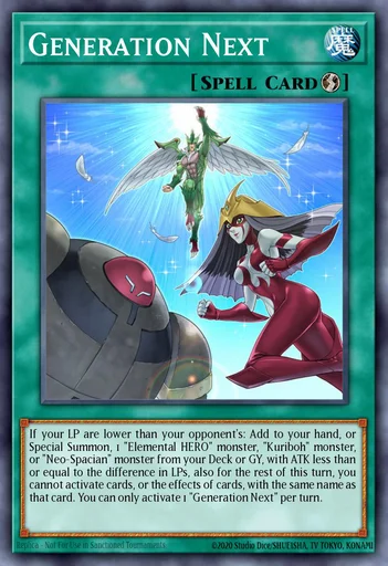 Generation Next – Yu-Gi-Oh! Master Duel – Untapped.gg