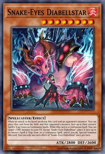 Schlangenauge Diabellstar
