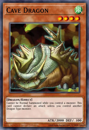 Cave Dragon – Yu-Gi-Oh! Master Duel – Untapped.gg