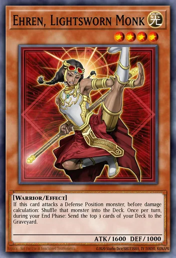 Ehren, Lightsworn Monk – Yu-Gi-Oh! Master Duel – Untapped.gg