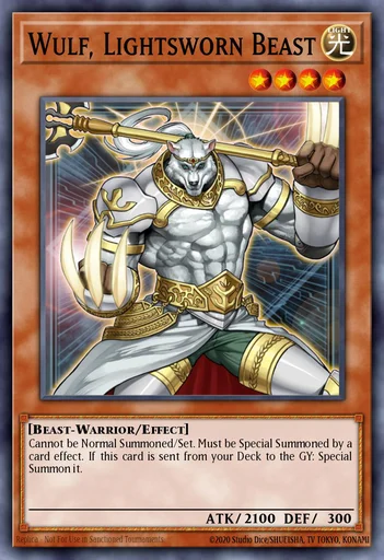Wulf, Bestia Luminosa