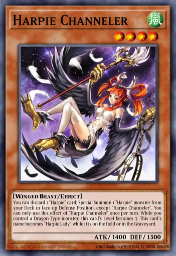 Médium Harpie