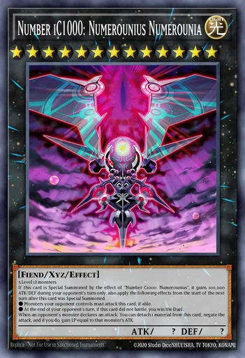 Number iC1000: Numerounius Numerounia – Yu-Gi-Oh! Master Duel – Untapped.gg