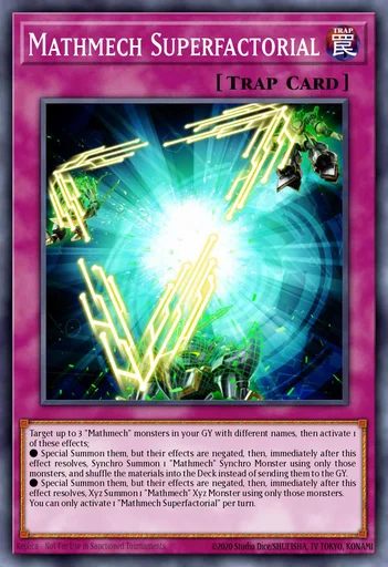 Superfactorielle Mathmech