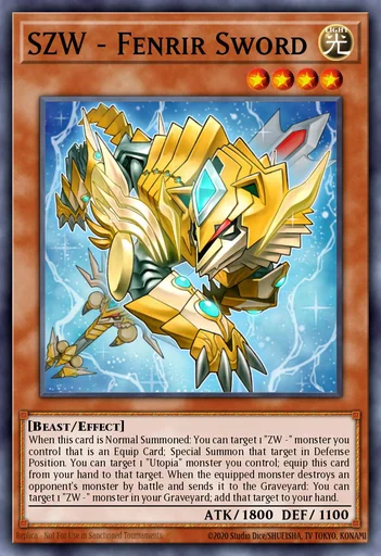 SZW - Fenrir Sword – Yu-Gi-Oh! Master Duel – Untapped.gg