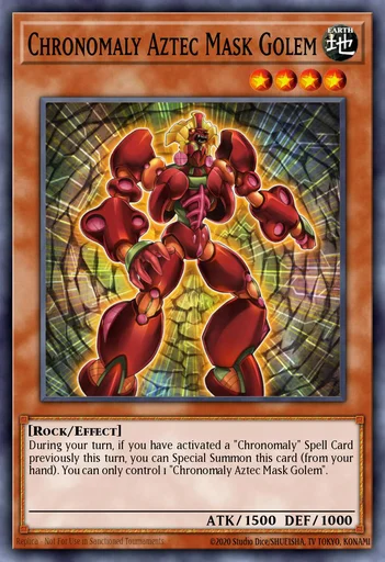 先史遗产 阿兹提克面具魔像