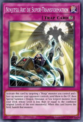 Ninjitsu Arte de la Súper Transformación